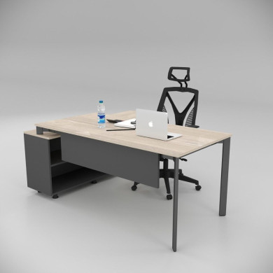 Corner Sto 160 cm Hrast sa Donjom Policom