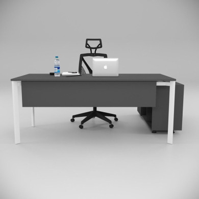 Corner Sto Antracit (sa 120 cm donjim policama)