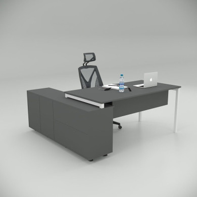 Ear Sto Antracita (160 cm sa donjom policom)