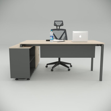 Ear Sto Oak (160 cm sa donjom policom)