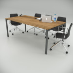 Ear Meeting Table Anatolia Walnut 2