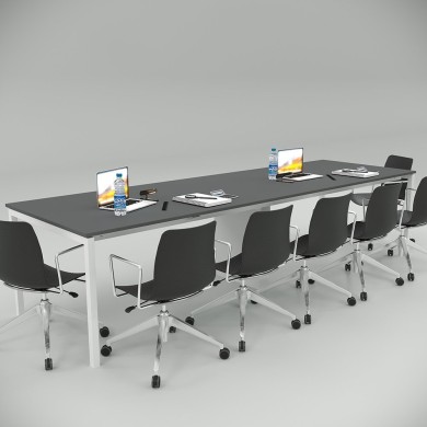 Ear Stol za Sastanke sa Srednjom Nogom (Antracit)