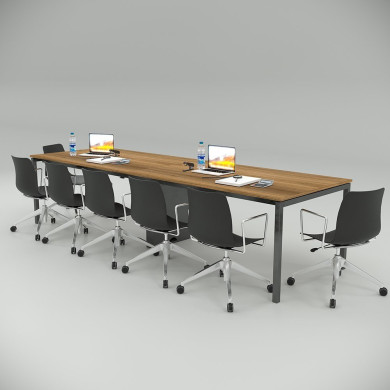 Ear Stol za Sastanke sa Srednjom Nogom (Orah)