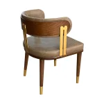 AKS 590 Drvena Fotelja Vizon