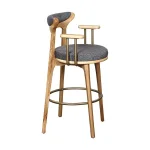 BR 1075 Wooden Bar Chair